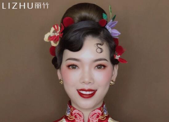 麗竹彩妝作品|中國古風造型，不負一世韶光