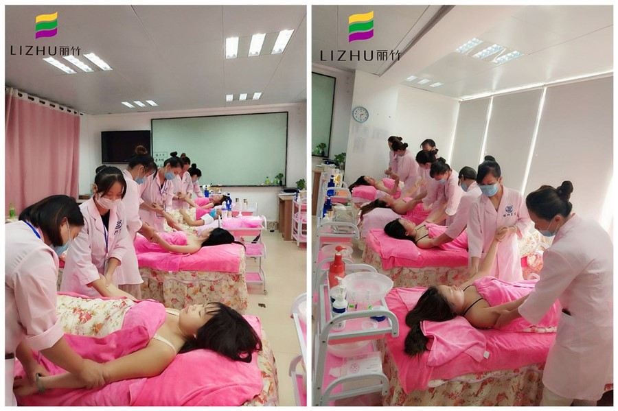 廣西美容學(xué)校：美容班的手部護(hù)理