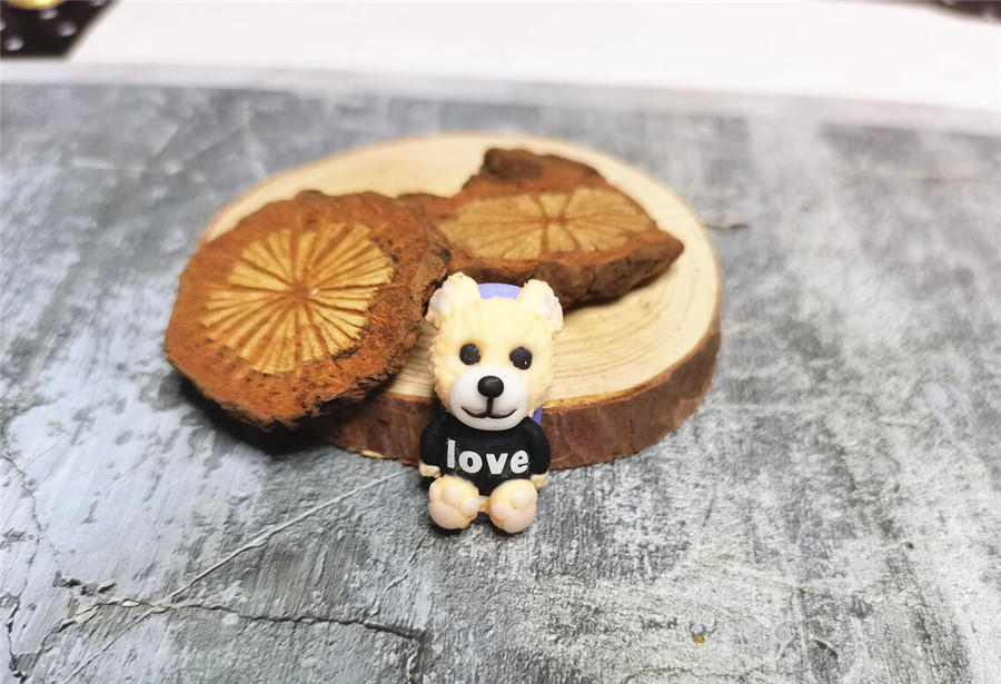 麗竹美甲作品：可愛(ài)卡通雕花美甲