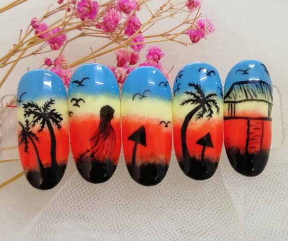 南寧美甲學(xué)校排行榜_麗竹美甲教程：受顧客歡迎的配色技巧