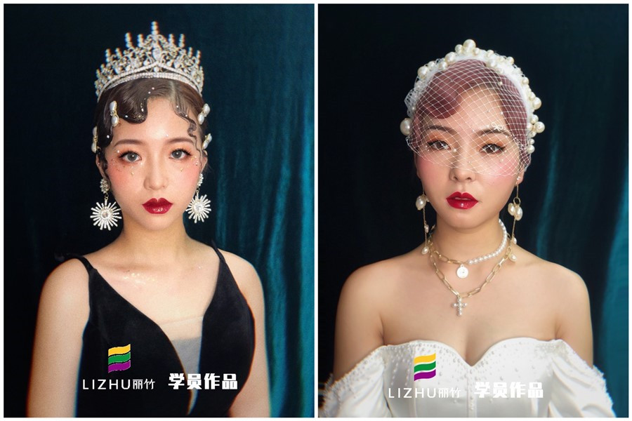 麗竹彩妝作品：輕奢復古低調(diào)奢華