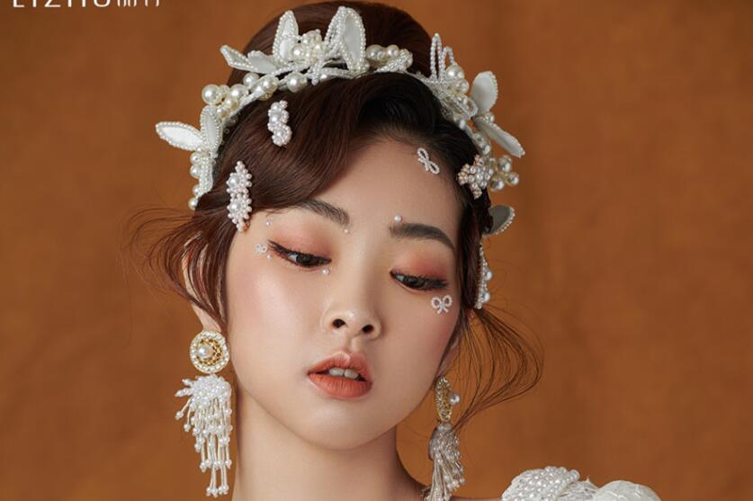輕奢復(fù)古珍珠妝容，南寧熱門化妝培訓(xùn)作品