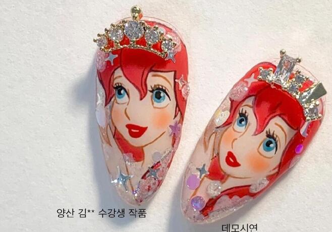 彩繪迪士尼美甲，南寧口碑好的美甲學(xué)校邀你一起畫(huà)