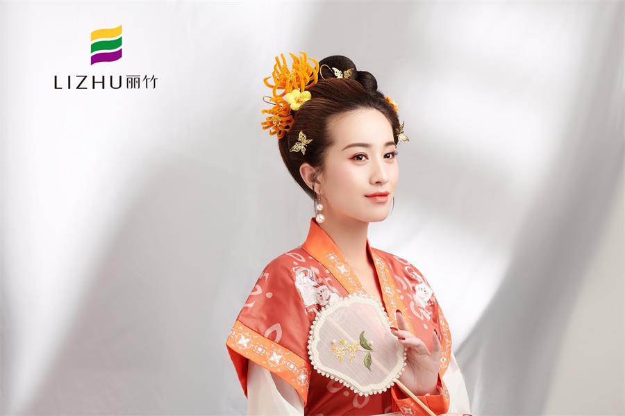 古代漢服妝容，展示南寧化妝學(xué)校專業(yè)性
