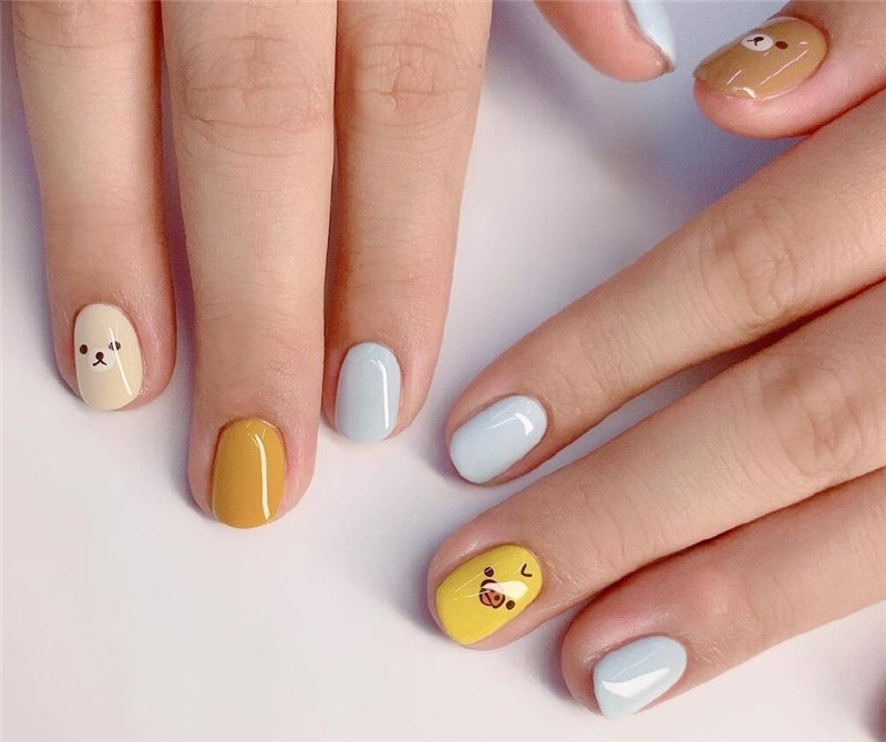 奶游系美甲，南寧美甲學(xué)校教你畫(huà)