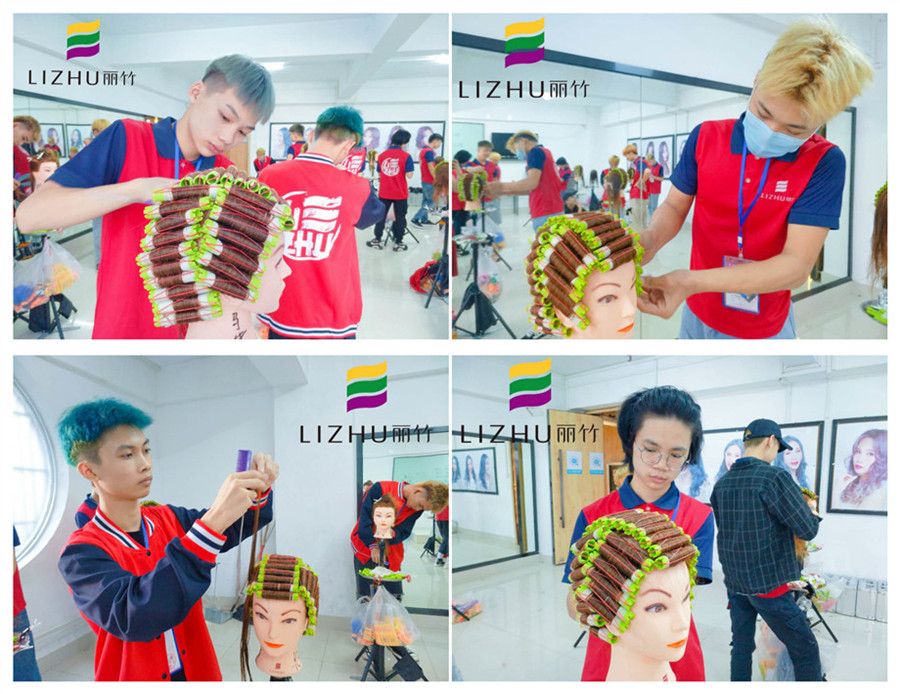 看學(xué)員練習(xí)，知曉?廣西哪家美發(fā)培訓(xùn)學(xué)校比較好