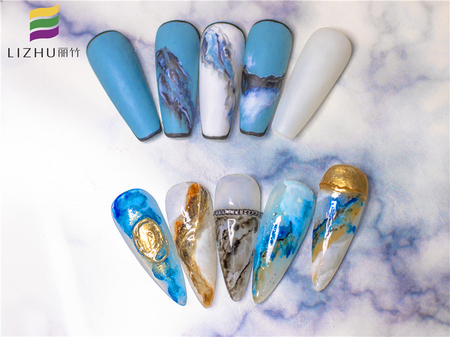 美甲暈染怎么做效果好？廣西美甲培訓(xùn)學(xué)校給你上課