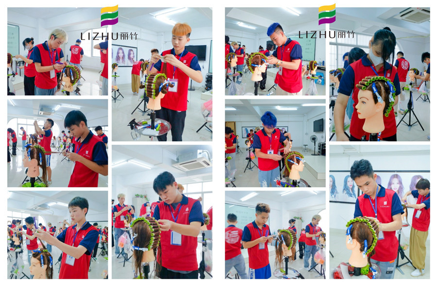 美發(fā)上杠技巧，看廣西專業(yè)美發(fā)學(xué)校如何講解