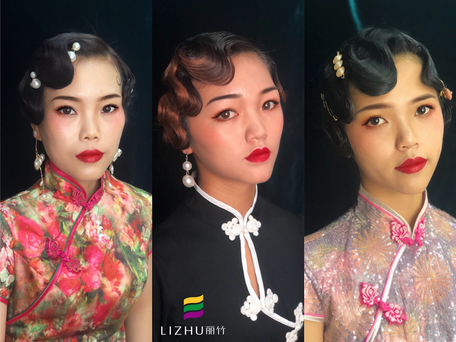 旗袍民國風(fēng)造型，告訴你南寧學(xué)彩妝哪家教得好
