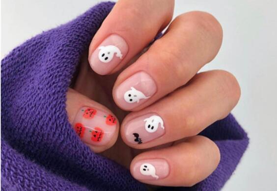 萬圣節(jié)主題美甲推薦，南寧培訓美甲分享