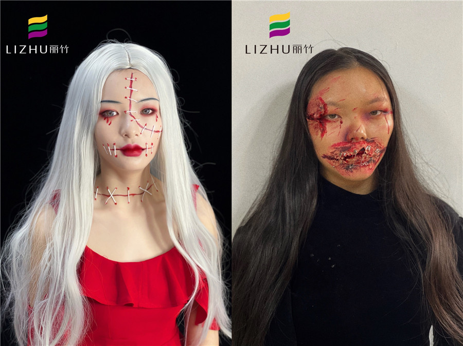 萬圣節(jié)妝容  南寧彩妝造型學(xué)校作品