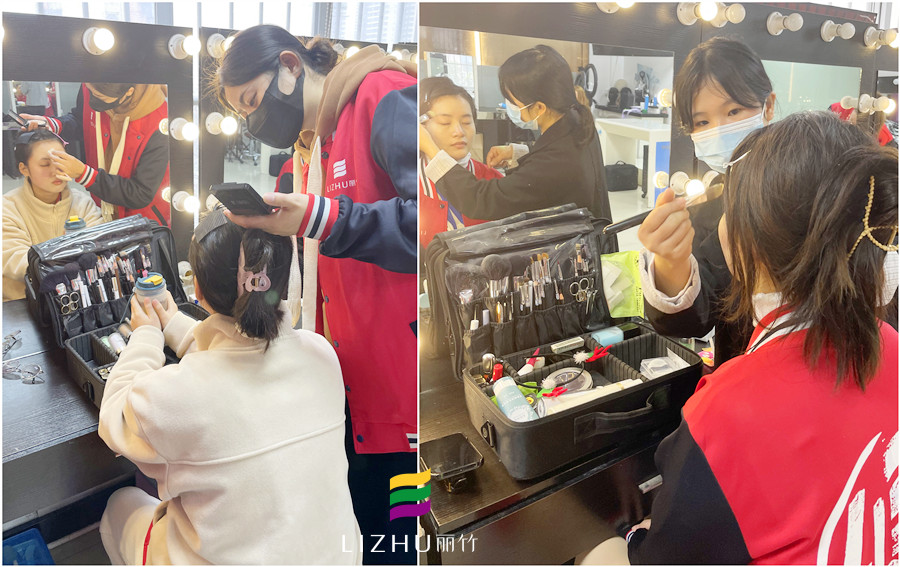 學(xué)化妝到麗竹，培訓(xùn)+就業(yè)一站式教育