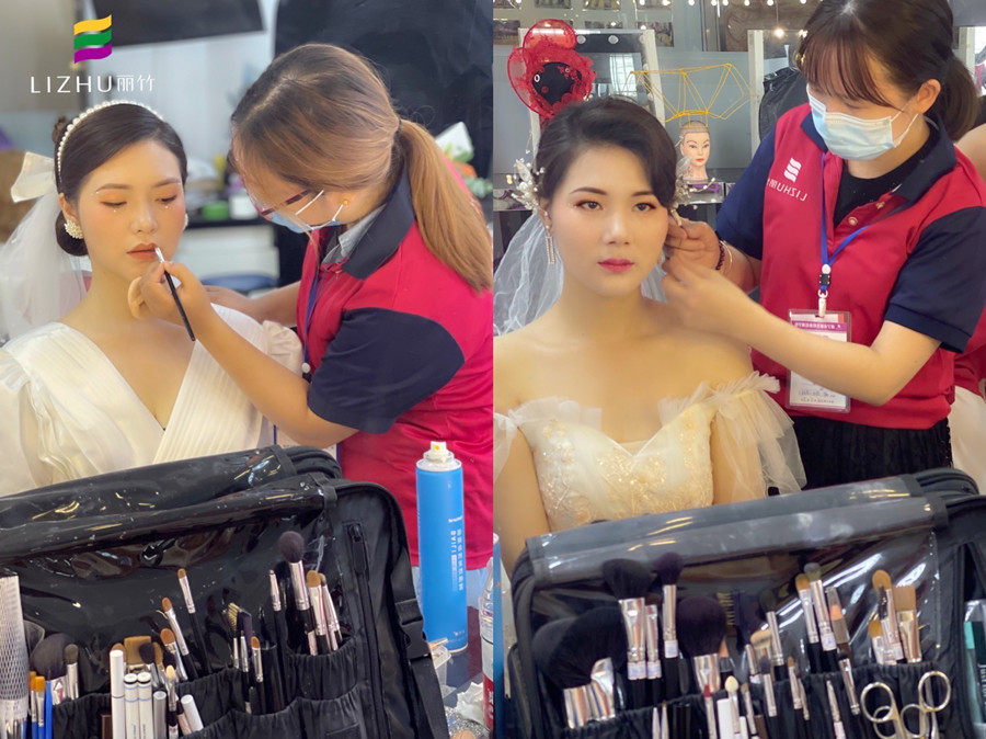 南寧化妝學(xué)校新娘妝？麗竹化妝時(shí)尚新娘研修班