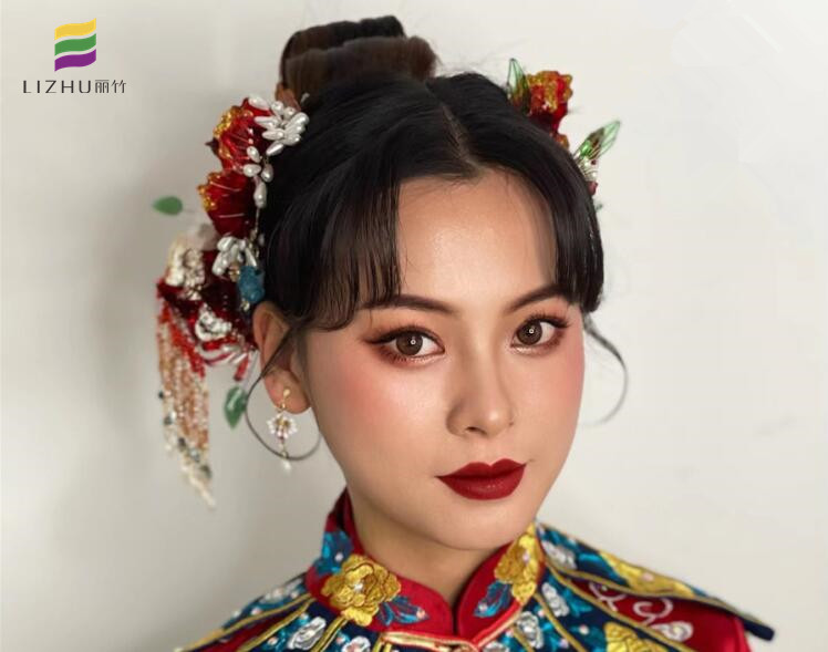 東方新娘造型，盡情展示中國紅之美  ?