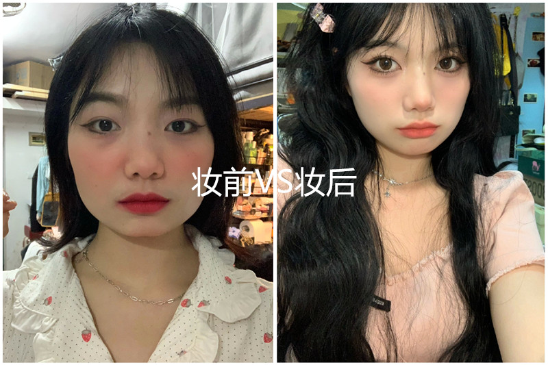 方形臉妝容教程，廣西美妝培訓(xùn)學(xué)校一對(duì)一指導(dǎo)