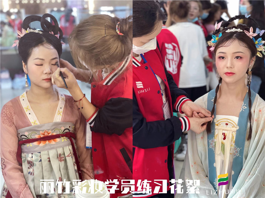 古代女子化妝步驟，廣西專業(yè)化妝培訓(xùn)學(xué)校幫你講解