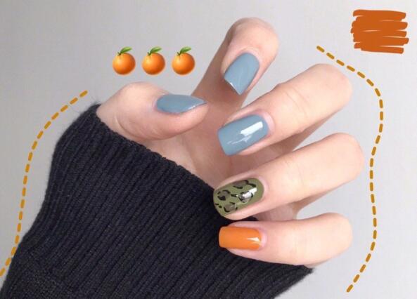 夏日跳色美甲，廣西麗竹美甲學(xué)校熱情分享