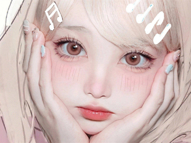 漫畫少女仿妝，廣西彩妝專業(yè)培訓(xùn)分享教程