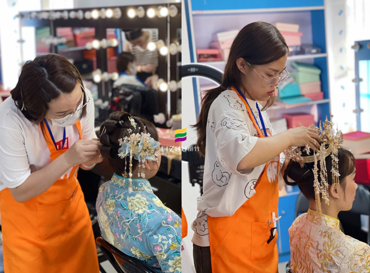 南寧化妝學(xué)校新娘妝：如何挑選頭飾？