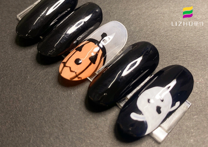 萬圣主題美甲，南寧美甲學習中心作品分享