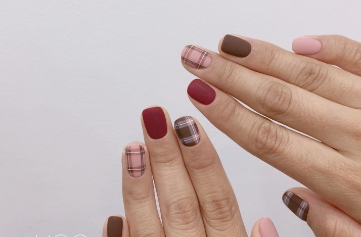 格紋美甲，廣西美甲培訓排行前三推薦