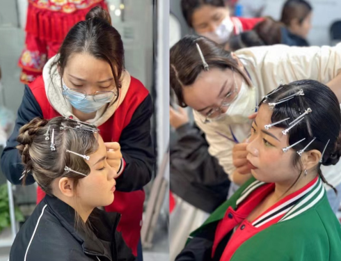 南寧學(xué)化妝盤扎發(fā)哪里好？歡迎到南寧化妝盤發(fā)學(xué)校