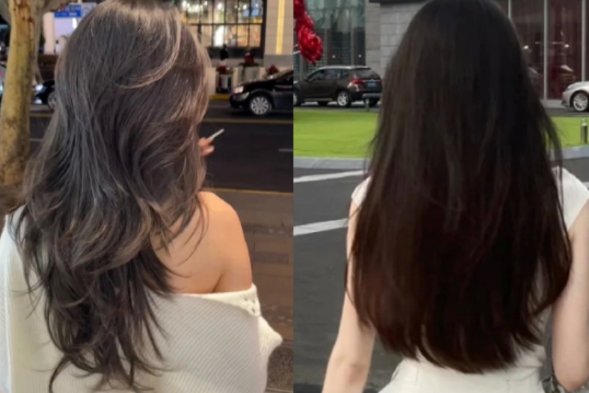 漂亮的發(fā)尾模板，南寧美發(fā)精剪造型班分享