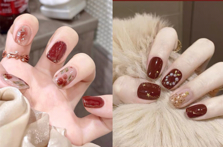 中國(guó)紅美甲，南寧美甲學(xué)習(xí)中心分享