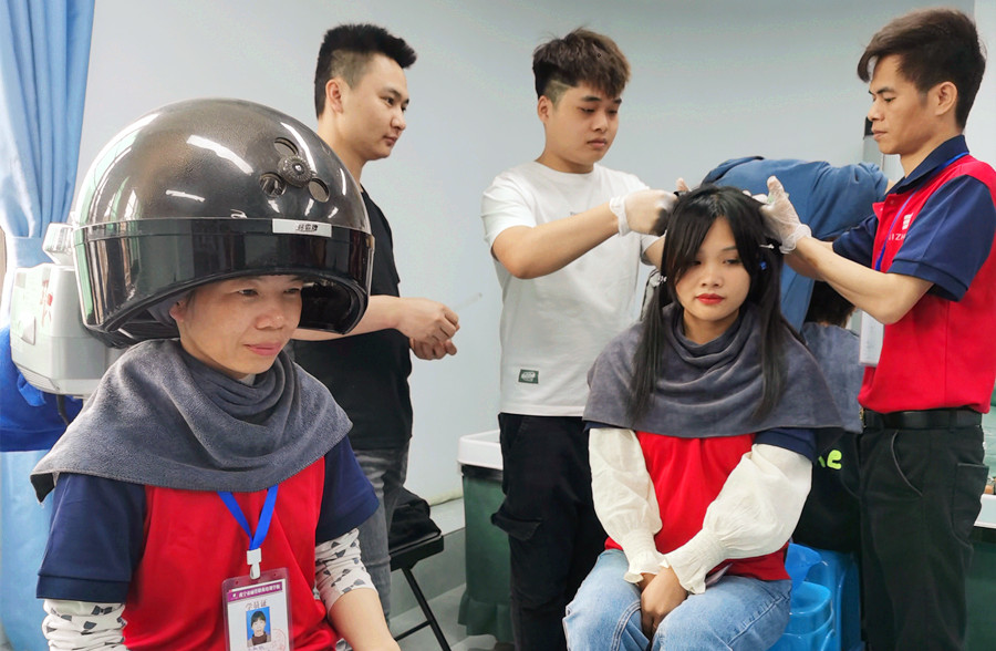 美發(fā)焗油的好處，南寧美發(fā)管理學校講解