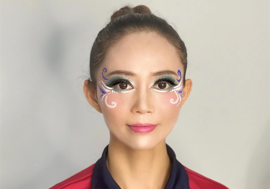 創(chuàng)意舞臺眼妝特點，廣西省彩妝造型學校分享