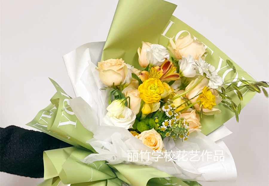 韓系花束的特點，廣西學(xué)插花藝術(shù)