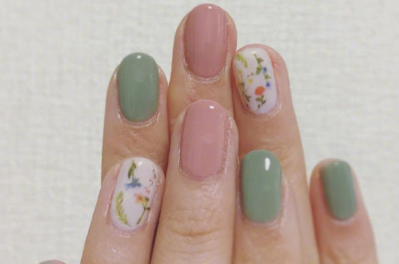 干花美甲教程，學(xué)美甲在南寧