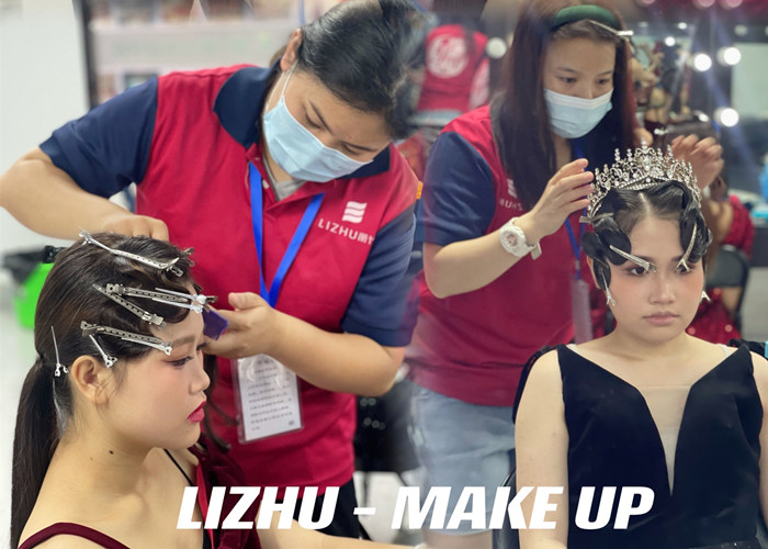 復(fù)古手推波練習(xí)，廣西學(xué)化妝發(fā)型