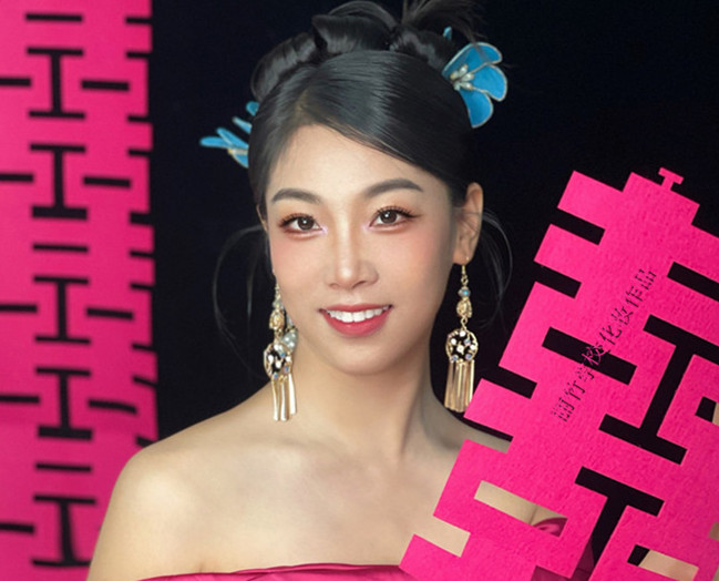 新娘晨袍造型，零基礎(chǔ)學(xué)新娘造型作品