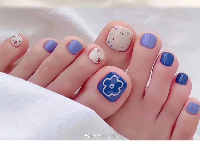 夏日腳丫美甲，南寧美甲師造型班分享