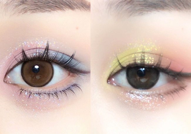 彩色多巴胺撞色眼妝合集，零基礎(chǔ)學(xué)眼妝