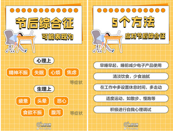 如何擺脫節(jié)后綜合癥？如何調(diào)整好狀態(tài)？