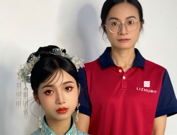 秀禾新娘，南寧新娘彩妝學(xué)員作品