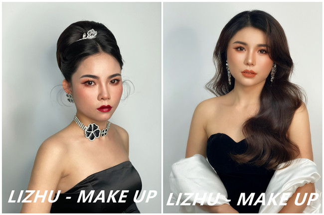 年會化妝造型，廣西化妝培訓(xùn)造型作品