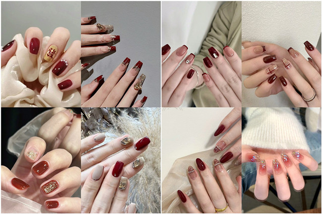 南寧美甲教育推薦：紅色系美甲