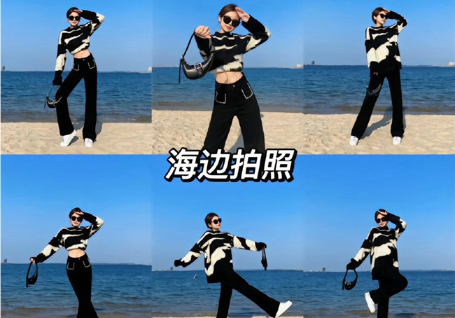 海邊拍照怎么出大片？廣西化妝形象拍照培訓(xùn)教你