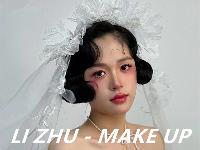  復古朵拉造型 | 廣西彩妝寫真學校作品