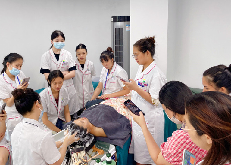 頭療洗頭有什么作用？南寧頭療培訓學校實操講解