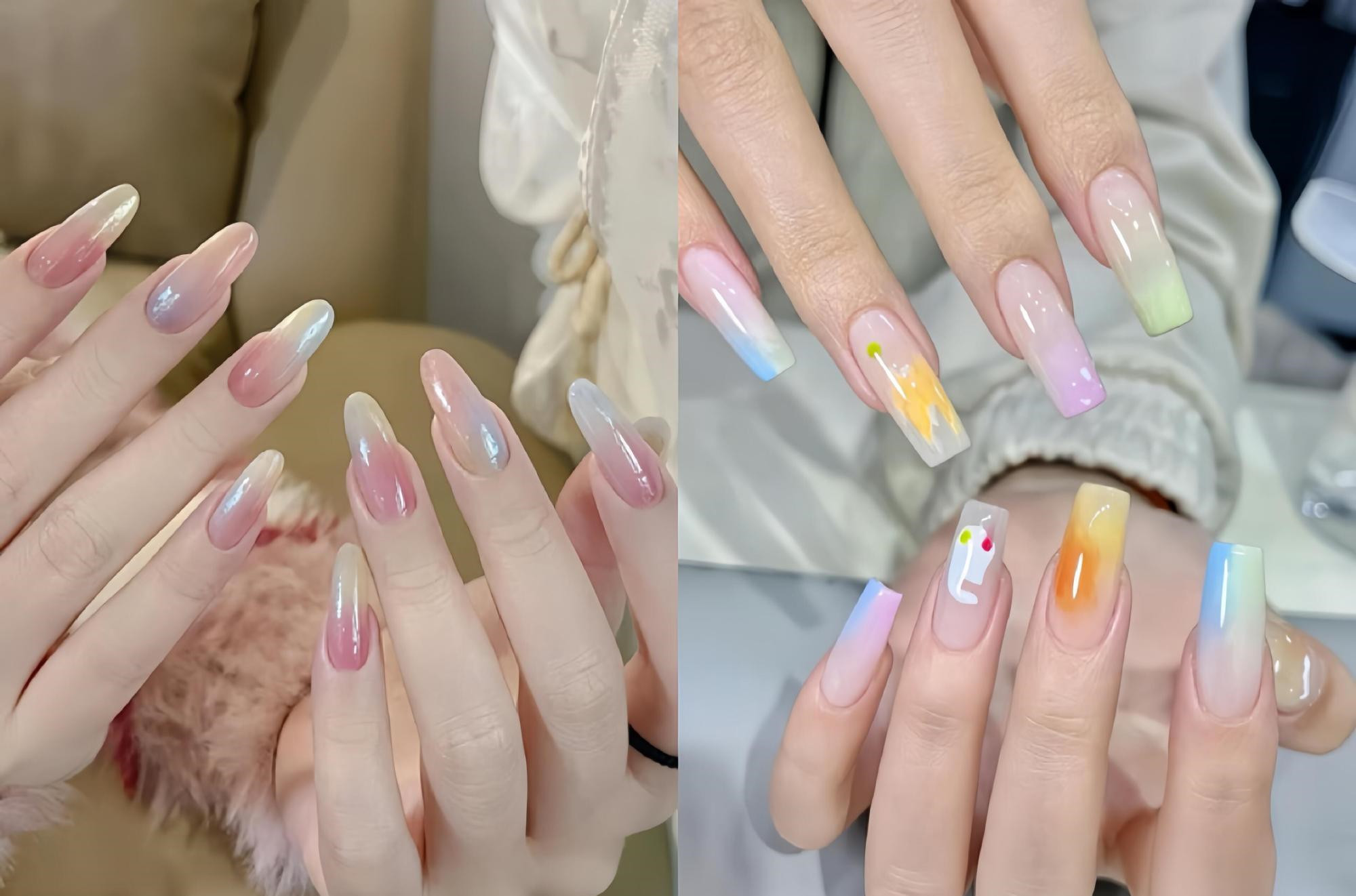 南寧美甲基礎(chǔ)教學(xué)教學(xué)：貓眼多巴胺美甲