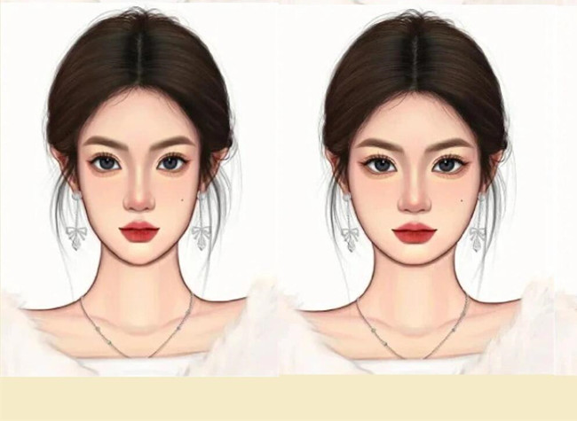 不同臉型穿搭技巧，廣西化妝美容形象設(shè)計(jì)學(xué)校分享