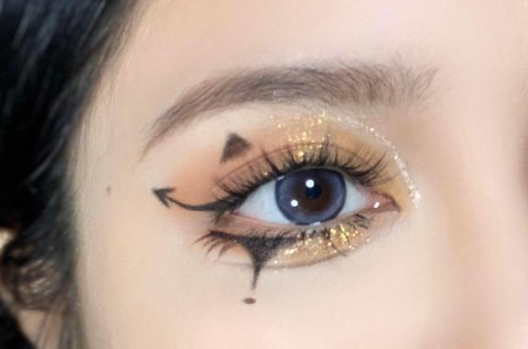 從零開(kāi)始學(xué)化妝廣西：南瓜小惡魔眼妝