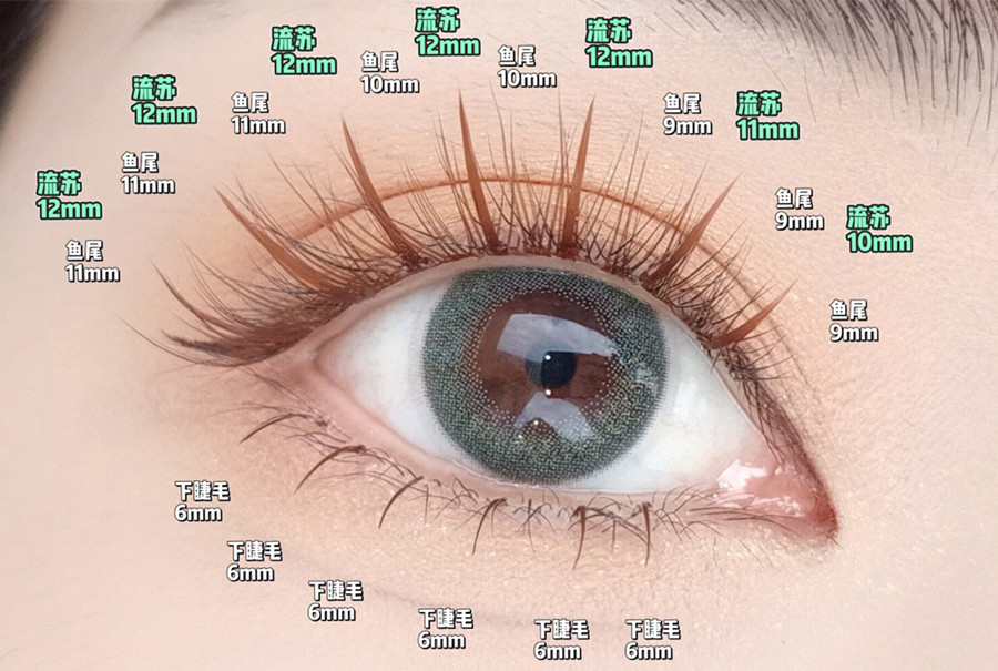 美睫單簇睫毛合集，南寧美睫培訓機構推薦