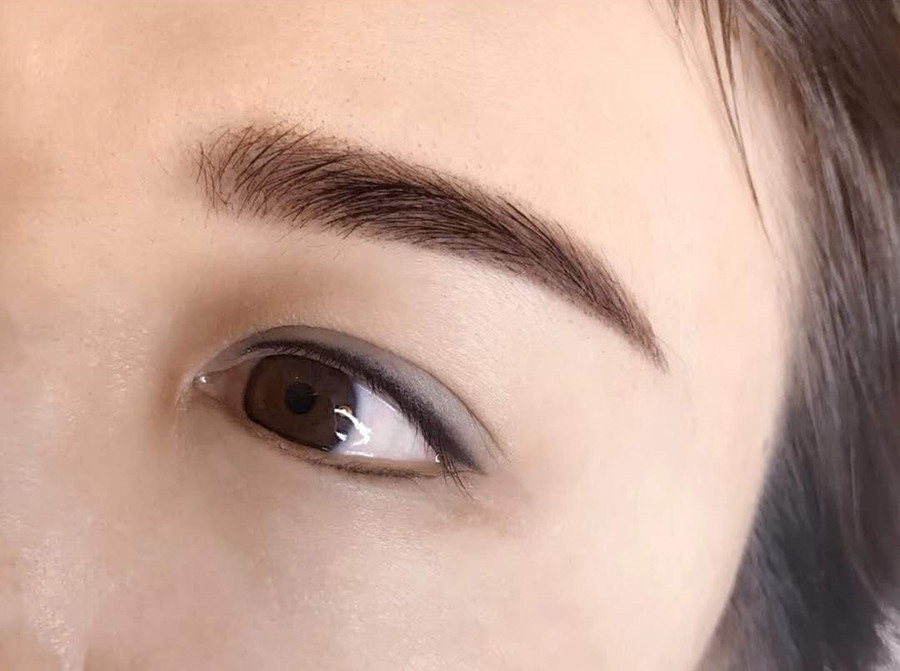 紋美瞳線的操作步驟，南寧學紋美瞳線