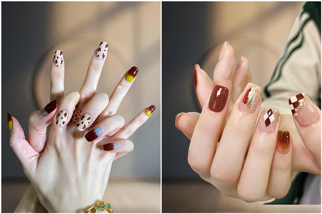  通勤小短甲推薦 ???，廣西美甲造型職校整理