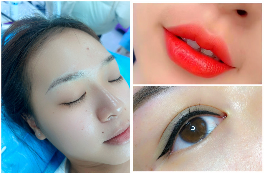 眉眼唇畢業(yè)作品 | 南寧紋繡眉眼唇專業(yè)學校
